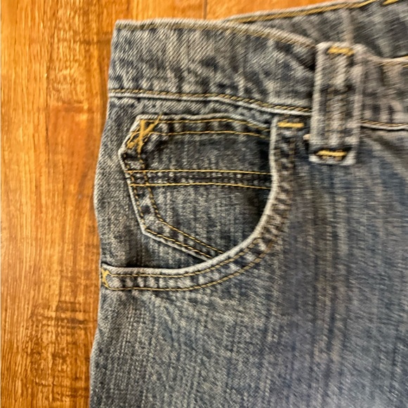 WRANGLER Boys Blue Gray Straight Leg Waist Tighteners Size 12 Regular - Picture 7 of 11